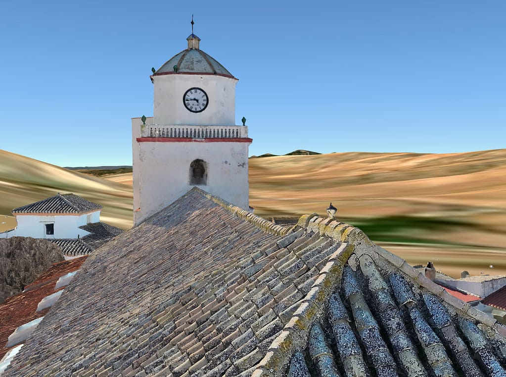 iglesia cupula patrimonio 3d
